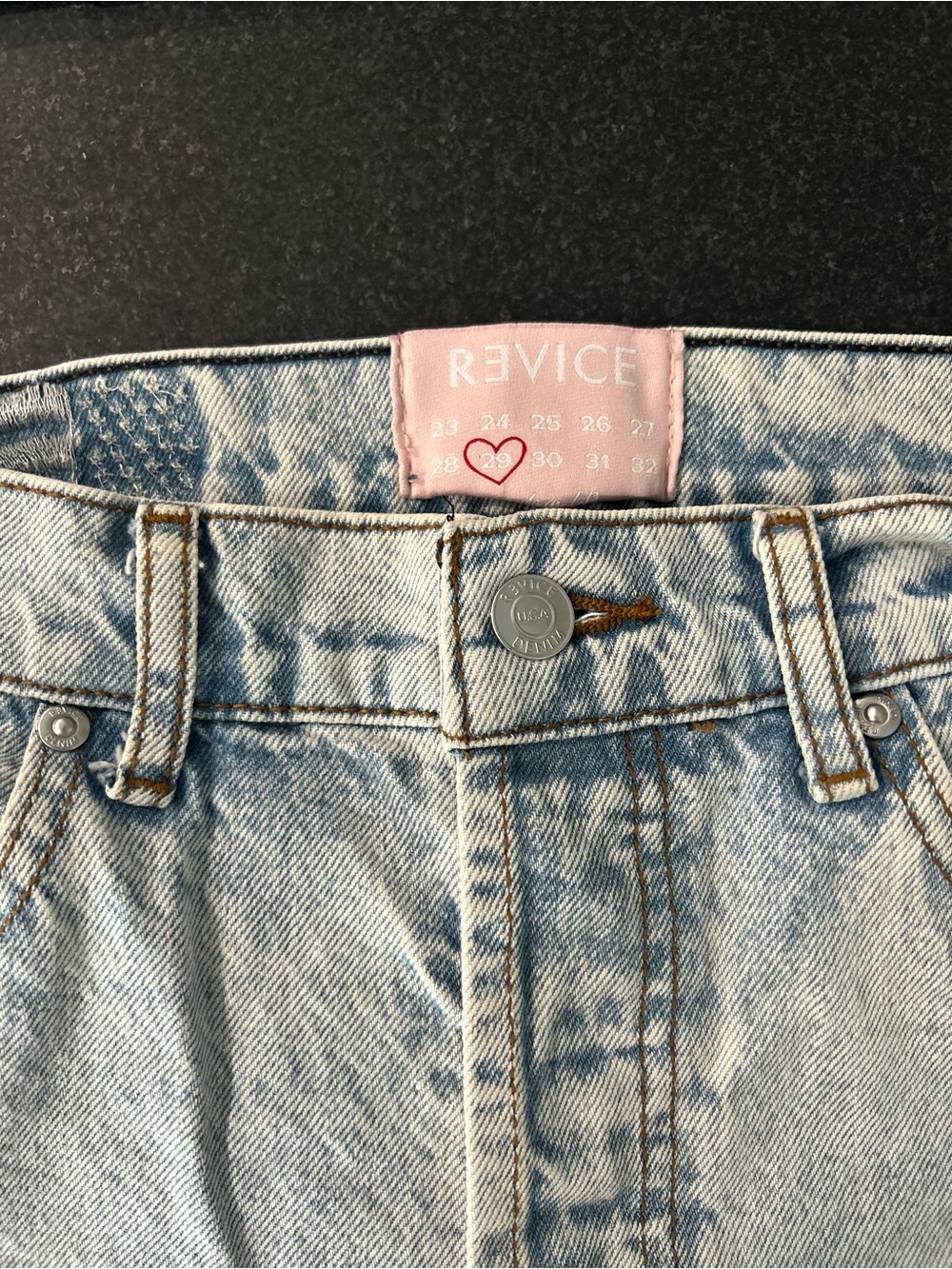 REVICE Light Blue High-Rise Women’s Jeans